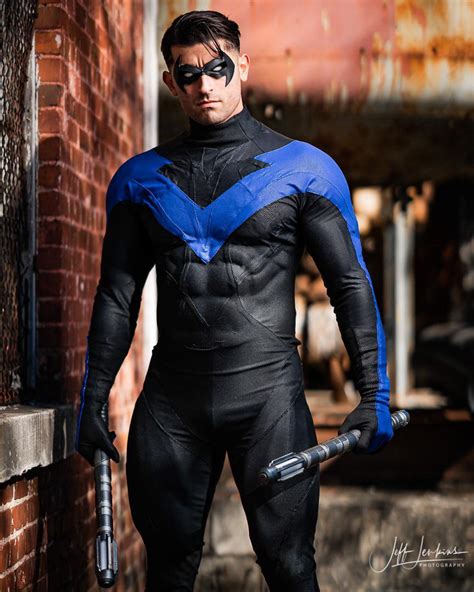 nightwing cosplay costume|nightwing costume realistic.